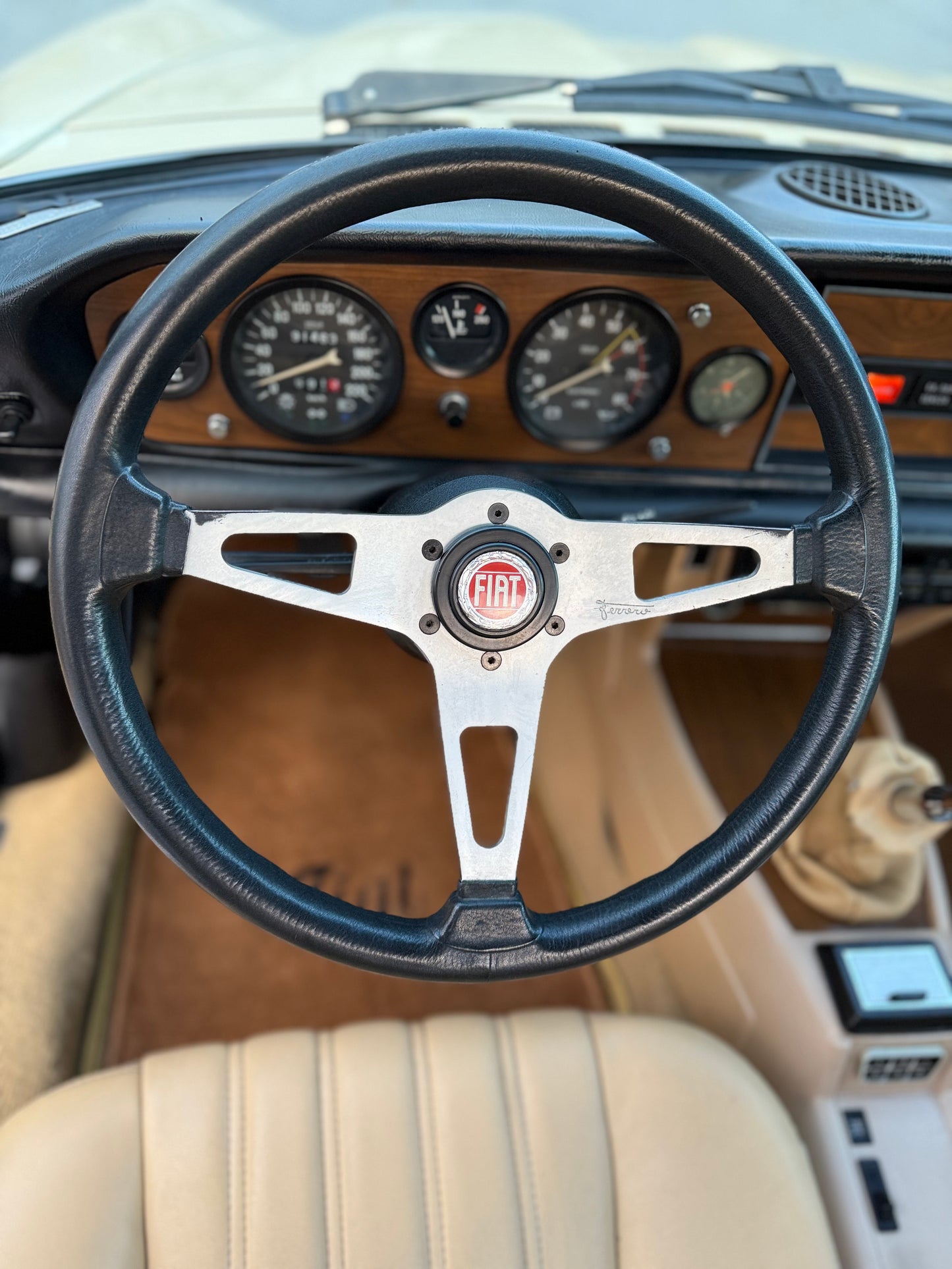 1981 Fiat Spider 2000 by Pininfarina